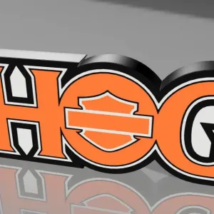 HARLEY OWNERS GROUP LED LIGHTBOX