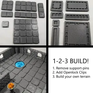 Dungeon tiles - basic tiles