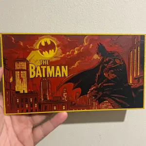 Batman Red & Yellow Hueforge