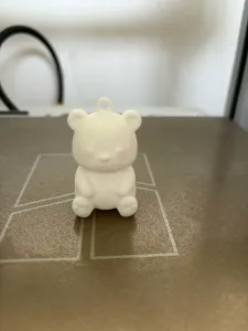 Cute Bear Keychain – Teddy Bear 3D Print Model