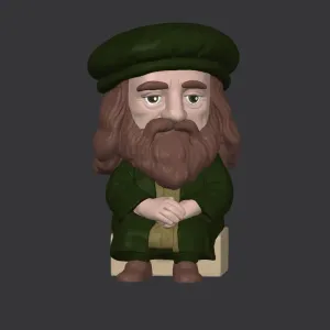 Leonardo da Vinci – CubeMe Style (Multicolor )
