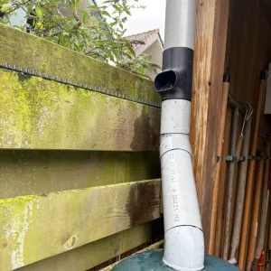 Leaf separator for drainpipe 80mm