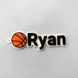 Basketball Name Tag - Ryan