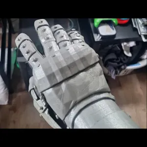 3d printed gauntlet