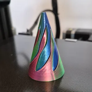 Spiral Fidget Cone