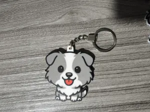 LLavero perro (Border collie)
