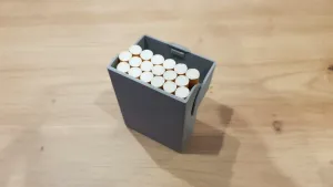 Cigarette Box 18 pcs with snap closure