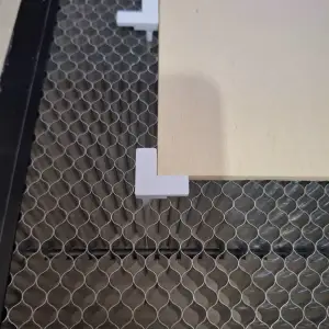 Laser Bed Honeycomb Corner Pins For lasercut