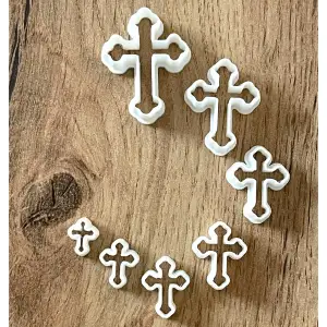 Cross Cutter for Polymer Clay, Clay cutter, Comunion, Bijou