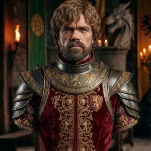 Tyrion Lannister Bust STL – The Clever Lion of Westeros – Hi