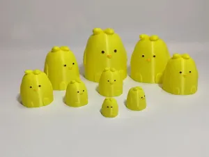 萌鸡套娃