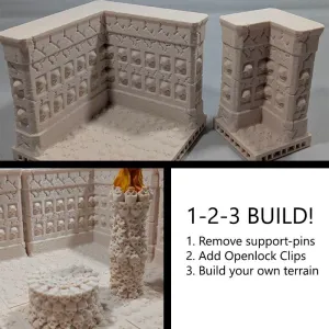 Necropolis tile - corner
