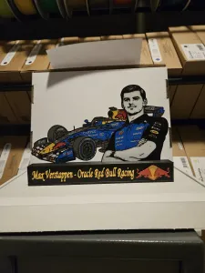 F1 - Max verstappen oracle red bull Racing f1 display