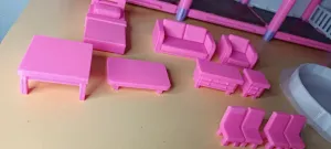 Dollhouse Furniture Starter Pack - Base Miniature Set