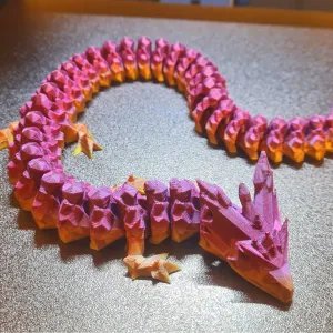 Articulated Crystal Dragon v2 (fixed)