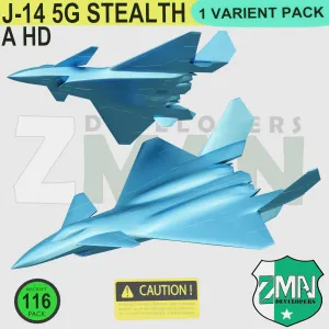 J-14 FIFTH GENERATION JET CHINESE V1 (STYLE B) ASP