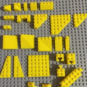 PACK 2 LEGO Inspired Bricks, with all New Slider Bricks.
