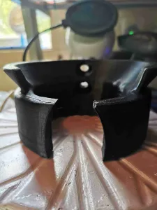 mole handle wall mount with and without cable holder