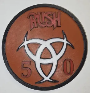 RUSH 50 Years Tour Coin