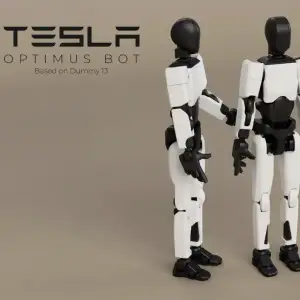 Tesla Optimus Bot 1.0 based on Dummy 13