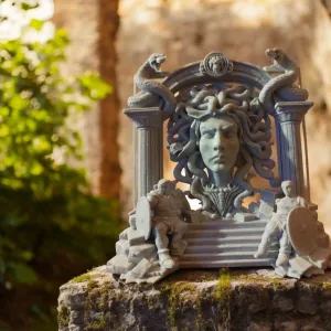 Medusa in the Stone Sanctuary