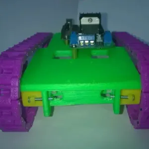 Arduino 3d printed modular tank chassis