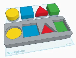 Toddler Chunky Shape Puzzle - no AMS