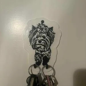Yorkshire-terrier key hanger