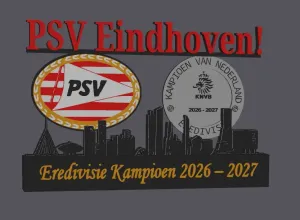 Eredivisie - PSV Eindhoven Eredivisie kampioen 26-27 display