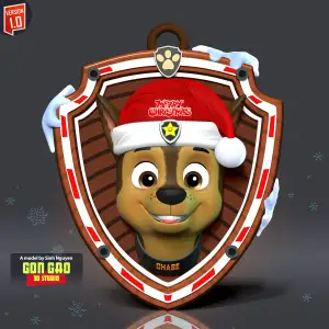 Chase - Christmas Medal