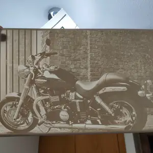 Lithophane Custom motorcycle Triumph Speedmaster