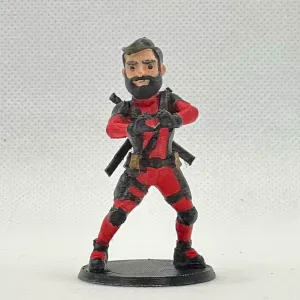 Kamski as Deadpool made with FanForge (Creality)