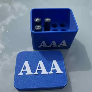 Storage, tray for AAA batteries