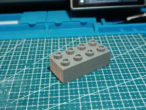 Mattoncino costruzioni 2x4 - construction brick 2x4