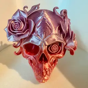 Rose skull