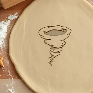 Tornado Cookie Cutter, Biscuit Cutter