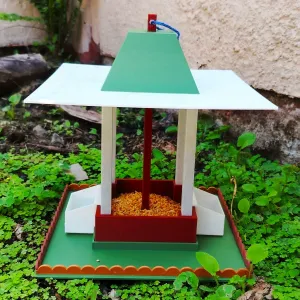 🪶 The Feathered Retreat Bird House🌿✨