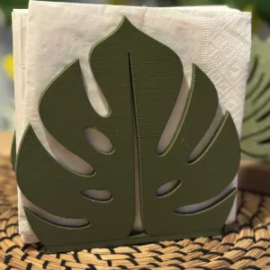 porta guardanapo monstera