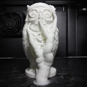 Sculpture hibou baba cool