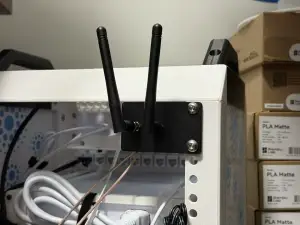 2x SMA (WiFi/ADS-B/RF) 10" Rack Partial Panel