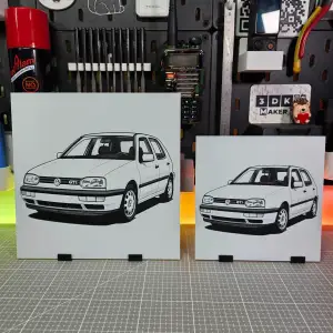 Golf MK3 GTI - Hueforge - 3 Colors