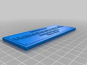 Nebuchadnezzar Nameplate