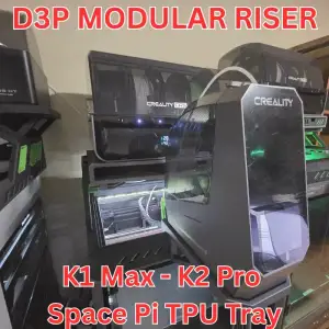 K2 Pro - K1 Max Space Pi TPU tray for D3P riser