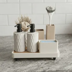 Modular Kitchen Sink Organizer Set