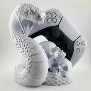 snake and skull ps5 controller holder