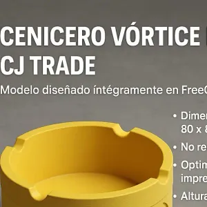 Cenicero Vórtice Rebelde – CJ Trade