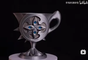 原神苍白套杯,超越之盏可以当笔筒