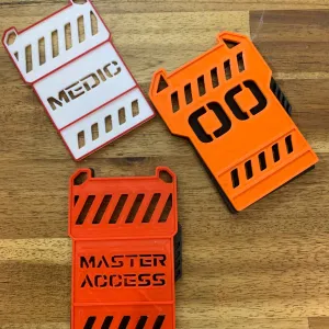 Cyberpunk | Industrial Style Access Card holder