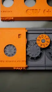 Mechanical Adding Machine - Retro Lightning Style