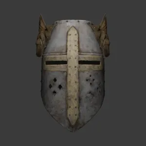 Knight of the Nine Helmet ElderScrolls Oblivion
